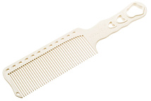 Расческая для стрижки под машинку белая Расческая для стрижки под машинку белая