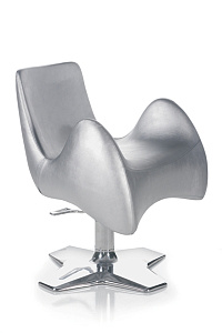 Кресло парикмахерское FLOW CHAIR Gamma&Bross GAVA076PO/GA00026BAH - Изображение №1 Кресло парикмахерское FLOW CHAIR - 1
