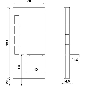 Зеркало парикмахерское EXPERIENCE STATION - 2