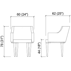 Кресло для ожидания BIRKSOFA - 2