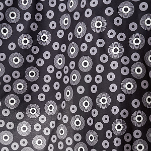 Накидка парикмахерская 140х160см "круги" - 2