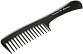 Гребень с ручкой каучуковый HERCULES 1975-9 Гребень с ручкой каучуковый