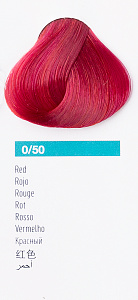 Краска для волос Lakme Chroma 0/50, микстон красный, безаммиачная, 60 мл - 1