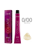Краска для волос Lakme Collage new 0/00, осветляющий чистый, 60 мл