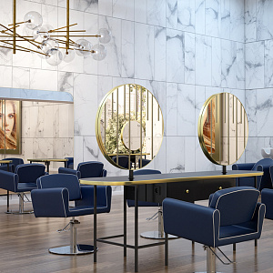 Кресло парикмахерское BLUESCHAIR Gamma&Bross GSBC001PN/Promo - Изображение №11 Кресло парикмахерское BLUESCHAIR - 11