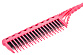 Расчёска для начёса розовая Y.S.PARK YS-150 pink - Изображение №2 Расчёска для начёса розовая - 2