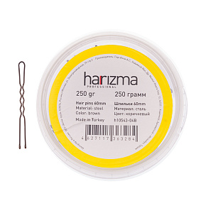 Шпильки 60 мм волна коричневые 250 грамм