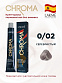 Краска для волос Lakme Chroma 0/02, серебристый микстон, без аммиака, 60 мл - 1