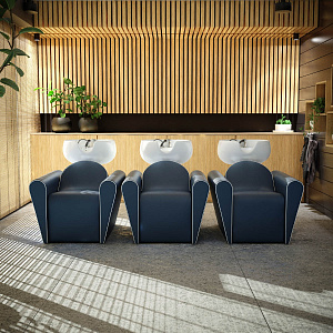 Мойка парикмахерская BLUESWASH 1P ELECTRO Gamma&Bross GSBW002BN/Promo - Изображение №3 Мойка парикмахерская BLUESWASH 1P ELECTRO - 3