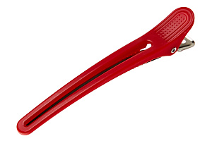 Зажимы для волос алюминий/пластик цветные 10см harizma h10898-mix - Изображение №3 Зажимы для волос алюминий/пластик цветные 10см - 3