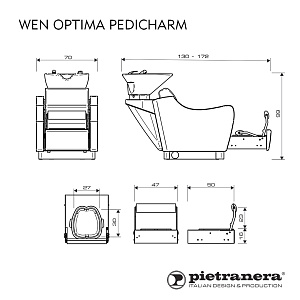 Мойка парикмахерская WEN OPTIMA PEDICHARM - 4