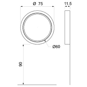 Зеркало парикмахерское OBERTO WALL - 2