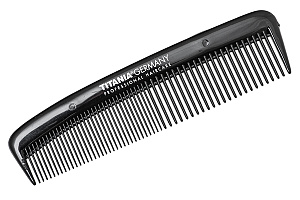 Расчёска карманная черная TITANIA 1810/2 Расчёска карманная черная