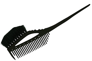 Кисточка для окрашивания с расчёской Y.S.park sf640 black,  чёрная  YS-sf640 black - Изображение №1 Кисточка для окрашивания с расчёской Y.S.park sf640 black,  чёрная - 1