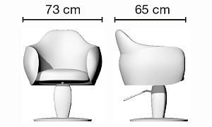 Кресло парикмахерское SFERA Ceriotti 414909 - Изображение №11 Кресло парикмахерское SFERA - 11