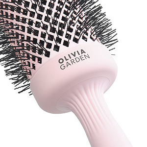 Термобрашинг Olivia Garden ID2224, Expert Blowout Speed Wavy Bristles Pastel Pink, 55 мм, розовый  ID2224 - Изображение №4 Термобрашинг Olivia Garden ID2224, Expert Blowout Speed Wavy Bristles Pastel Pink, 55 мм, розовый - 4