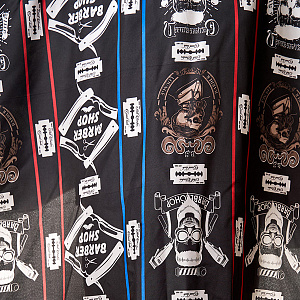 Накидка парикмахерская 140х160см Barber Shop - 2