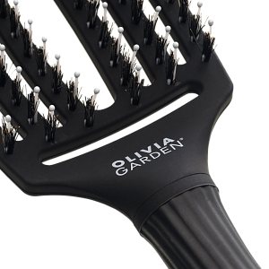 Щетка для волос Fingerbrush Care Iconic Boar&Nylon Black M - 5