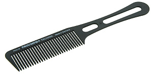 Расчёска с мерной линейкой металлик  97-7643M Расчёска с мерной линейкой металлик