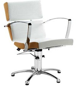 Кресло парикмахерское COBRA METAL Pietranera 66.8R - Изображение №1 Кресло парикмахерское COBRA METAL - 1