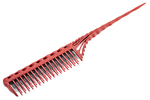 Расчёска для начёса красная Y.S.PARK YS-150 red - Изображение №1 Расчёска для начёса красная - 1