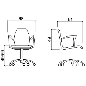 Стул NIKE GLOSS - 3