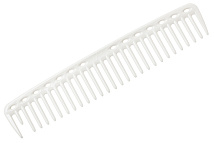 Расческа для стрижки редкозубая белая
