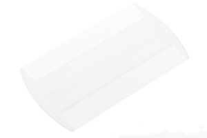 Расческа-гребень белая Eurostil 00443 Расческа-гребень белая