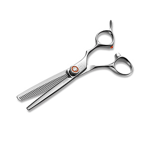 Ножницы для стрижки Mizutani C-Series TH-40, филировочные, 6.0, японская сталь - 2