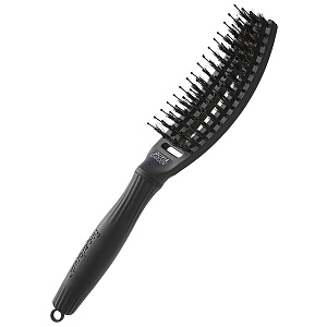 Щетка для волос Olivia Garden  Fingerbrush ID1730, Care Iconic Boar&Nylon Full, Black, размер- S - 3