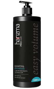 Шампунь harizma prohair для тонких волос Easy Volume с дозатором 1000 мл  h20402 - Изображение №2 Шампунь harizma prohair для тонких волос Easy Volume с дозатором 1000 мл - 2
