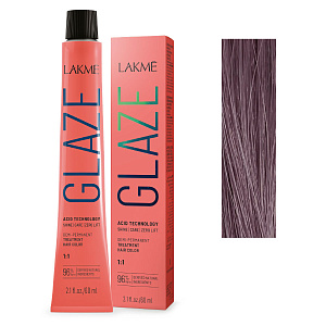 Краска для волос Lakme Glaze 9/12 GreyLilac, полуперманентная, без аммиака, серо-сиреневый, 60 мл - 3