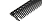 Расческа для стрижки Y.S.park G45 carbon, с линейкой, 22 см, черная  YS-G45 soft carbon - Изображение №3 Расческа для стрижки Y.S.park G45 carbon, с линейкой, 22 см, черная - 3