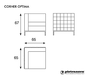 Кресло для ожидания CORNER - OPTIMA - 5