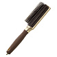 Щетка EXPERT STYLE CONTROL Nylon Bristles Gold&Brown 9 рядов - 4