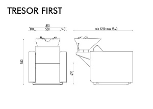 Мойка парикмахерская TRESOR FIRST - 4