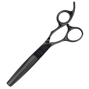 Ножницы филировочные 6.35" для левшей JEAN JEAN by Olivia Garden ID2200 - Изображение №2 Ножницы филировочные 6.35" для левшей JEAN - 2