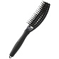 Щетка для волос Olivia Garden  Fingerbrush ID1730, Care Iconic Boar&Nylon Full, Black, размер- S - 2