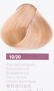 Краска для волос Lakme Collage new 10/20, очень светлый блондин фиолетовый, 60 мл - 1