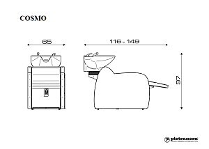 Мойка парикмахерская COSMO - 6