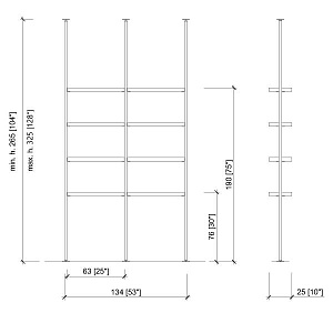 Витрина MODULAR 2-134 Gamma&Bross Promo - Изображение №3 Витрина MODULAR 2-134 - 3