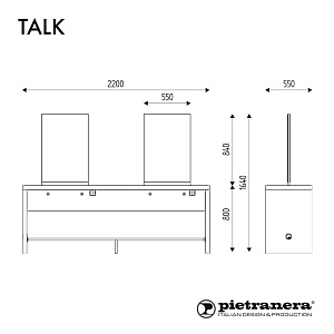 Зеркало парикмахерское TALK - 4