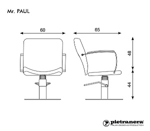 Кресло парикмахерское MISTER PAUL - 5