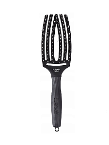 Щетка для волос Fingerbrush Care Iconic Boar&Nylon Black M - 2