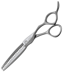 Ножницы филировочные Mizutani Fit Puffin TH17, 17 зубцов, срез 20-30%, японская сталь - 1