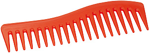 Расчёска изогнутая красная Eurostil 00420 Расчёска изогнутая красная
