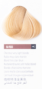 Краска для волос Lakme Chroma 9/60, светлый блондин коричневый, безаммиачная, перманентная, 60 мл - 1