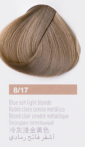 Краска для волос Lakme Collage new 8/17,светлый блондин пепельно-синий, 60 мл - 1