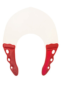Воротник для стрижки и окрашивания Y.S.park NF-0.3, натуральный с красным, из каучука, 0.3 мм - 1