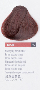 Краска для волос Lakme Chroma 6/50, тёмный блондин махагоновый, безаммиачная, перманентная, 60 мл - 1